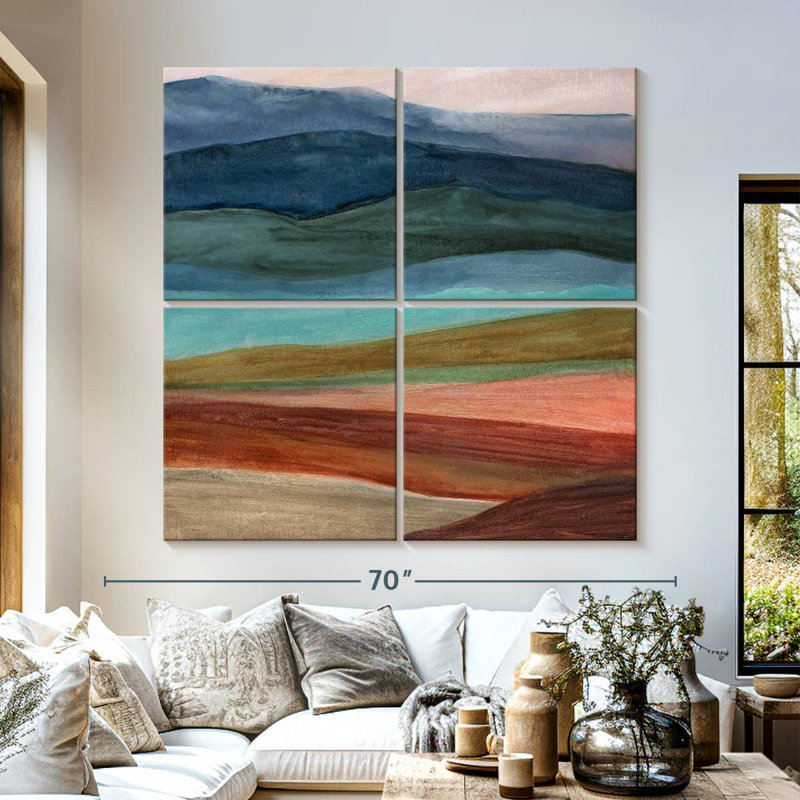 Avery Desert Layers, 57" H x 57" W