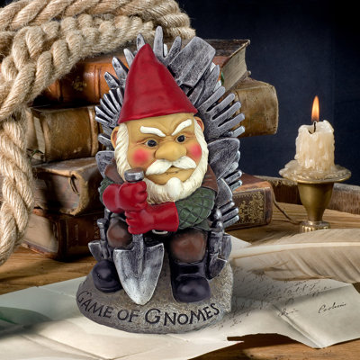 Statue de jardin game of gnomes