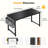 55" Computer Desk with Metal Frame, Waterproof Surface & Storage Bag – Ideal for Office Use-958896039-958896032