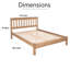 Beryl Bed Frame, Antique Wax Finish-16506632