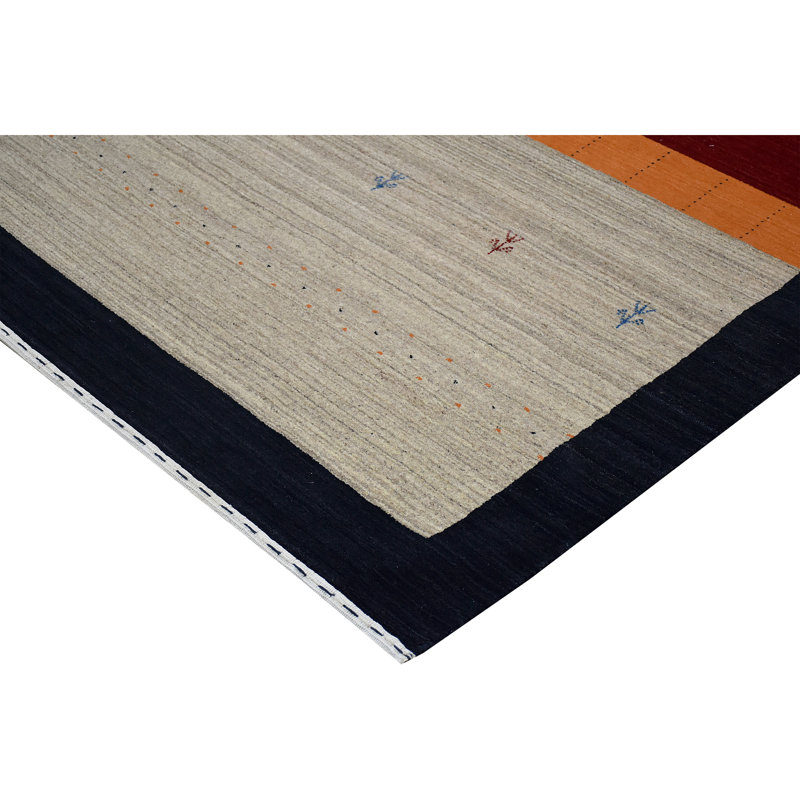 Striped Area Rug, Rectangle 9'9" x 13'9"
