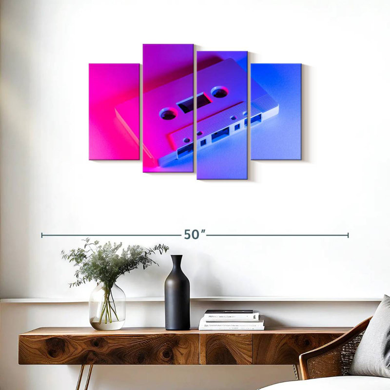 Cassette couleur Abarca, H 22 po x l 36 po