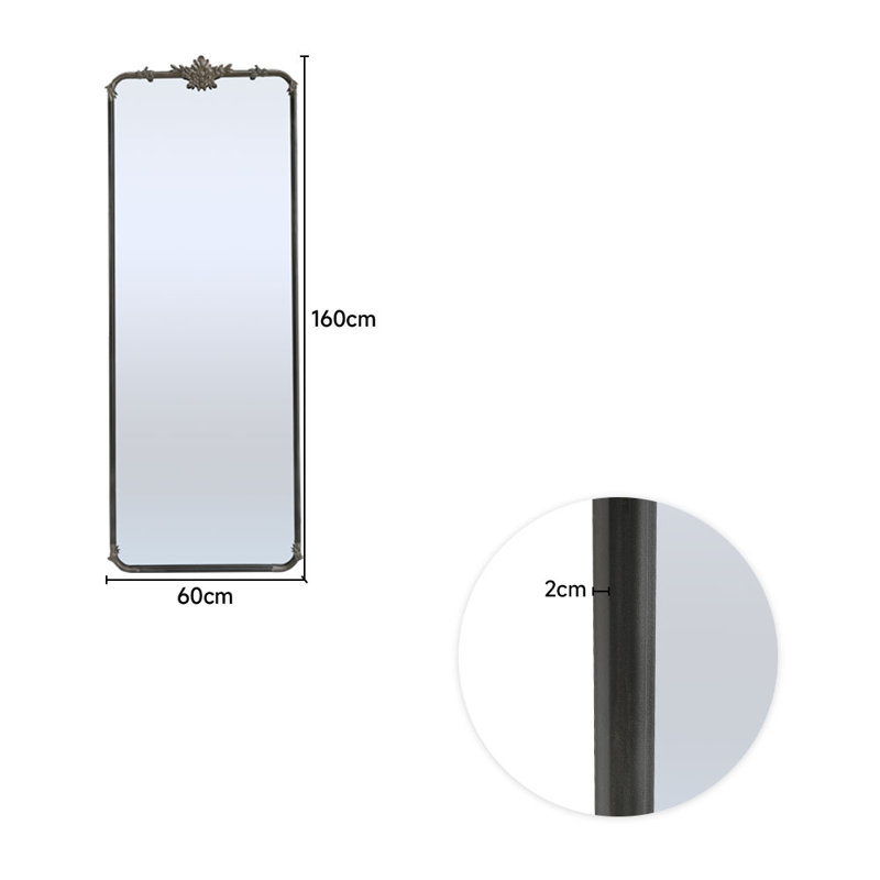 Mikac Metal Rectangle Wall Mirror