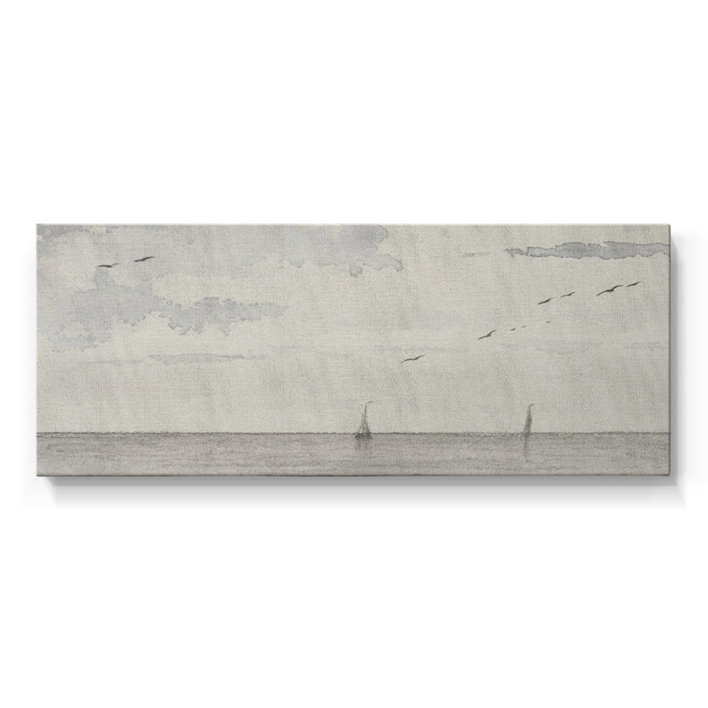 Série paysage - CDL XXIV - Toile tendue avec châssis - Prêt à accrocher, H 20 po x l 50 po