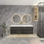 Ensemble de meuble-lavabo double 70 po-1547879104