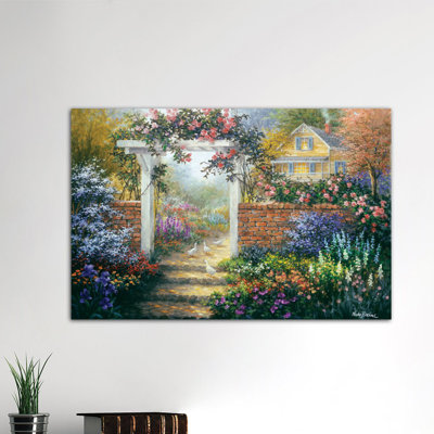 Rose Arbor - impression sur toile tendue