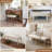 Upholstered Fabric Tufted  Vanity Stools-999356290