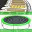 Trampoline d'extérieur de 14 pi avec clôture de sécurité pour l'extérieur-102959545
