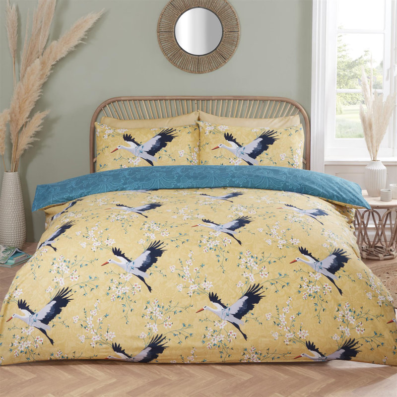 Polyester Abstract Duvet Cover with Pillowcases, Single - 1 Standard Pillowcase