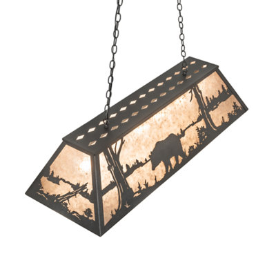Bear at Lake 6 - Light Pendant