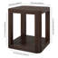 Table d'appoint carrée en aulne Sophiaisabelle-1557917637