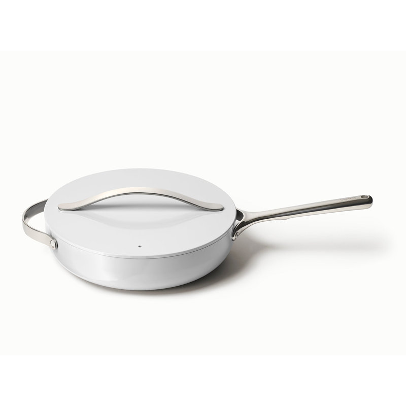 Caraway 4.5Qt Nonstick Ceramic Saute Pan W/ Lid, Gray