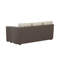 Canapé à accoudoirs évasés en cuir véritable 95 po de la collection Adylene-1269333492
