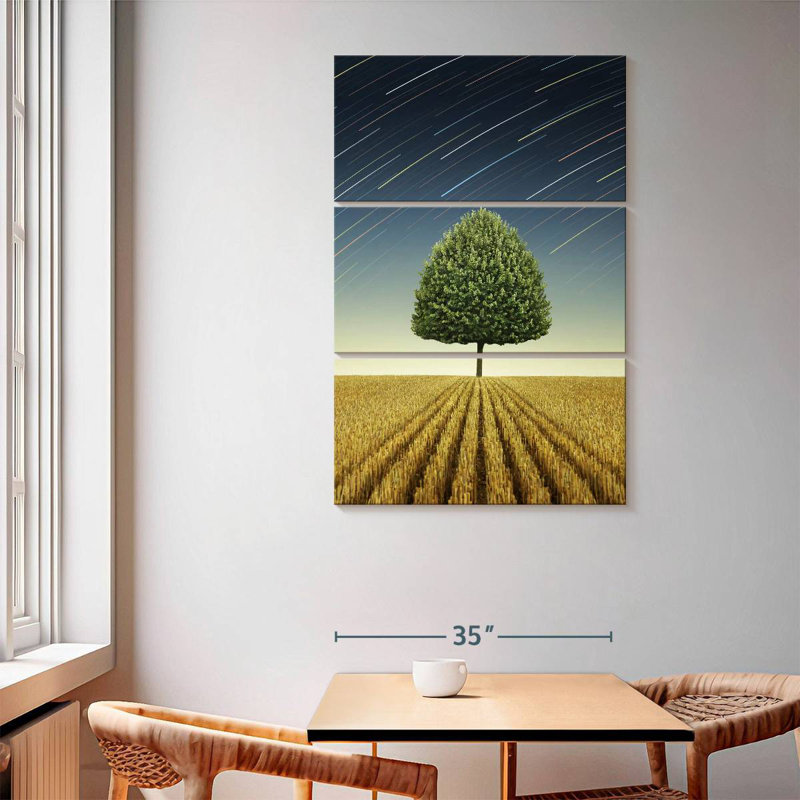 Harnek Newton's Apple Tree, 65" H x 42" W