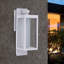 Applique murale d'extérieur étanche IP54 Lanterne murale d'extérieur Dusk to Dawn Sensor-1137633534