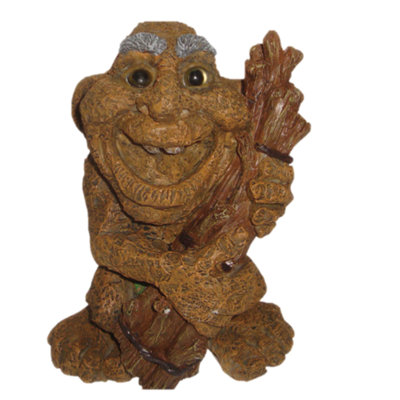 Misfit Troll Blue Ridge Brother Garden Figurine