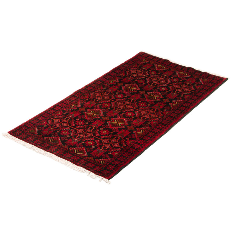 Tapis unique en laine noué à la main 3 pi x 5 pi 9 po nouvel âge Kalgoorlie