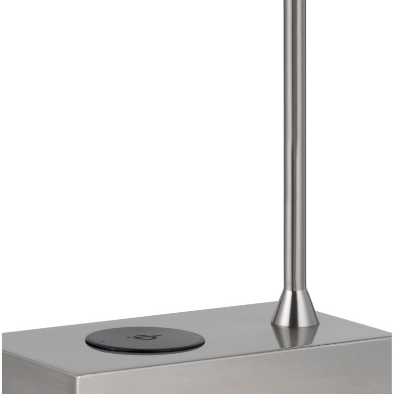 Mayeul Metal USB Desk Lamp, Silver