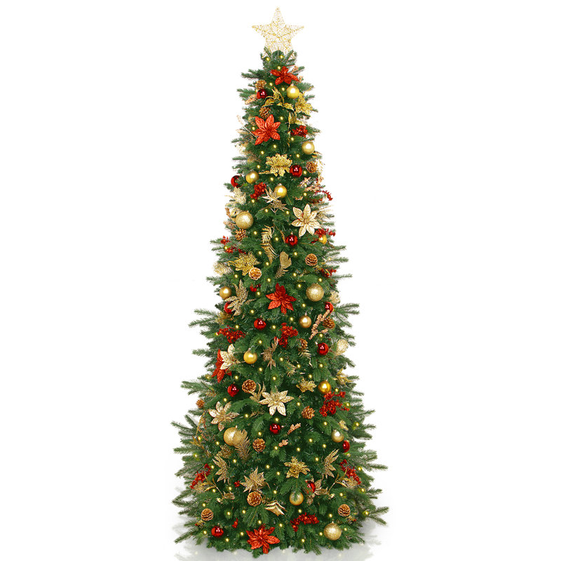 65' Lighted Spruce Christmas Tree with Realistic Needles