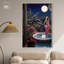 Art mural sur toile de salle de bain Jacqueles et nuits tropicales par Art Remedy-104439764-104439784