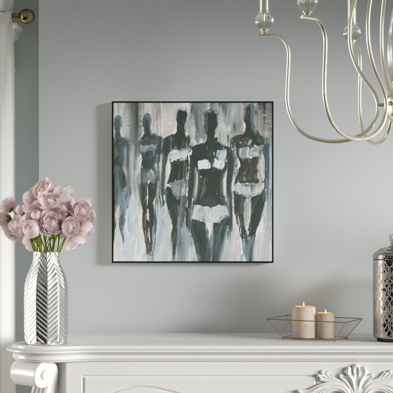 « night catwalk »-reproduction d’image sur toile, H 12 po x l 12 po