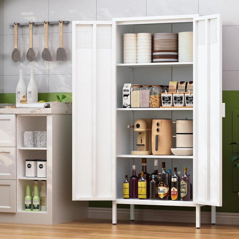 Armoire en métal, Satin
