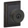 Bowery Keyed Door Knob with Addison Rosette