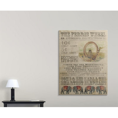 Vintage Circus " Vintage Circus IV " by Grace Popp