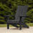 Keter Modern Adirondack Chair Durable Weatherproof Outdoor Furniture for Porch and Backyard (Choose Color)-124585070