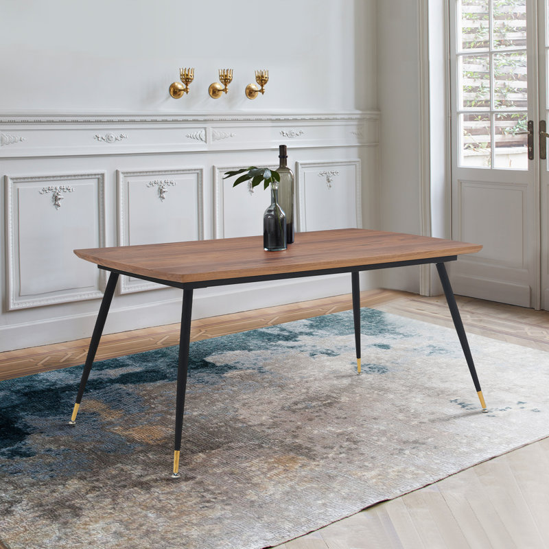 Tortez Metal Base Dining Table