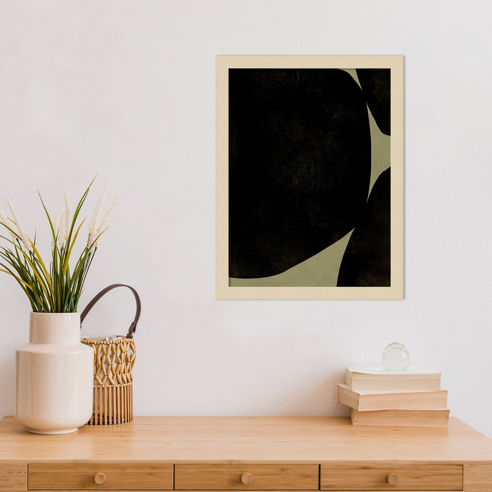 Heirloom Orbs I Print by Jacob Green, Brown, 17" H x 13" W x 1" D