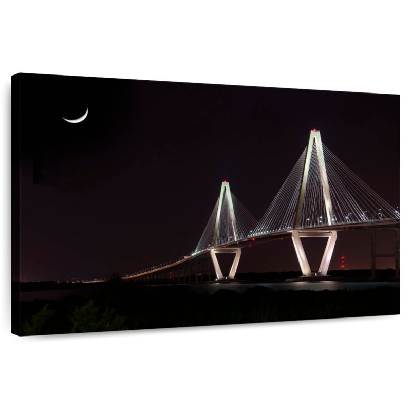 Lilie Arthur Ravenel Jr. Bridge SC, H 24 po x l 36 po