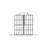 46" X 72" Black Shower Screen For Walk-in - Tempered Glass, Dependable Upper Bar Support Frame