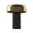 FLUTED COLUMN Rechargeable Cordless LED Table Lamp, 3-Levels Brightness Touch Sensor Control, Black Marble / Brushed Brass-633256489-633256490-633256491