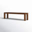 Isamar Solid Wood Bench
