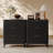 23.62'' W Nightstand With 3 Drawers Set of 2-1446512008