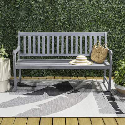 Babille Wooden Garden Bench by Red Barrel Studio