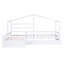 Lit plateforme House avec trois tiroirs de rangement-121082681