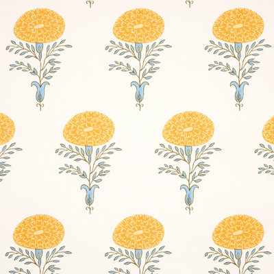 Papier peint Schumacher x Molly Mahon Marigold
