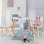 Kids 3 Piece Rectangular Play Or Activity Table and Chair Set-79821009-79821010