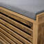 Angelito Fabric Upholstered Storage Bench