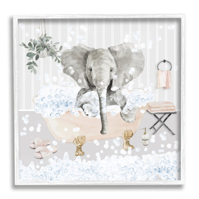 " Fun Elephant Bubble Bath Tub "