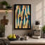 Geometric Waves Art Deco - Wrapped Canvas-1906362184-1906362551