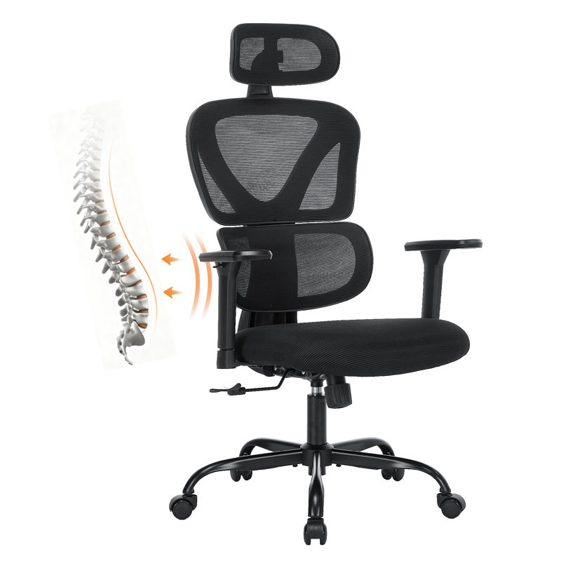 Office Chair with Headrest