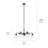 Aivian 3 - Light Geometric Chandelier-838934044-806726757