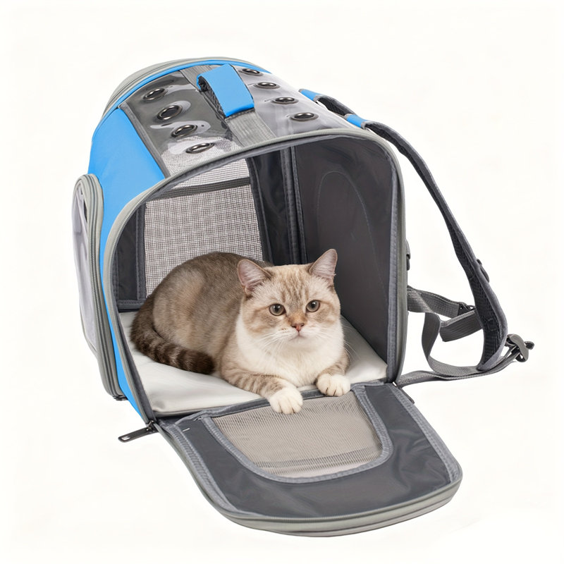 Sac à dos pour chat et chien, Blue