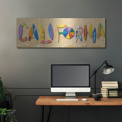 Red Barrel Studio® 'California' by Scott Westmoreland Metal Wall Art