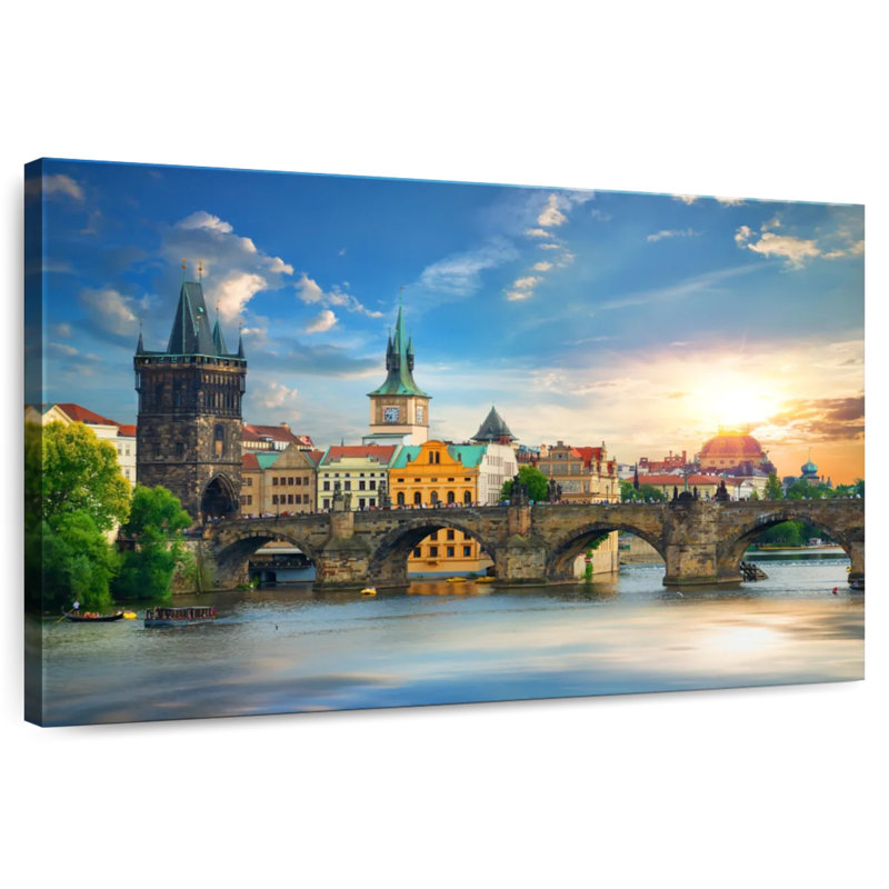 Lilie Charles Bridge, 20" H x 30" W