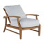 Chaise de patio en teck avec coussins Croquet-51309668-150190381-207674888