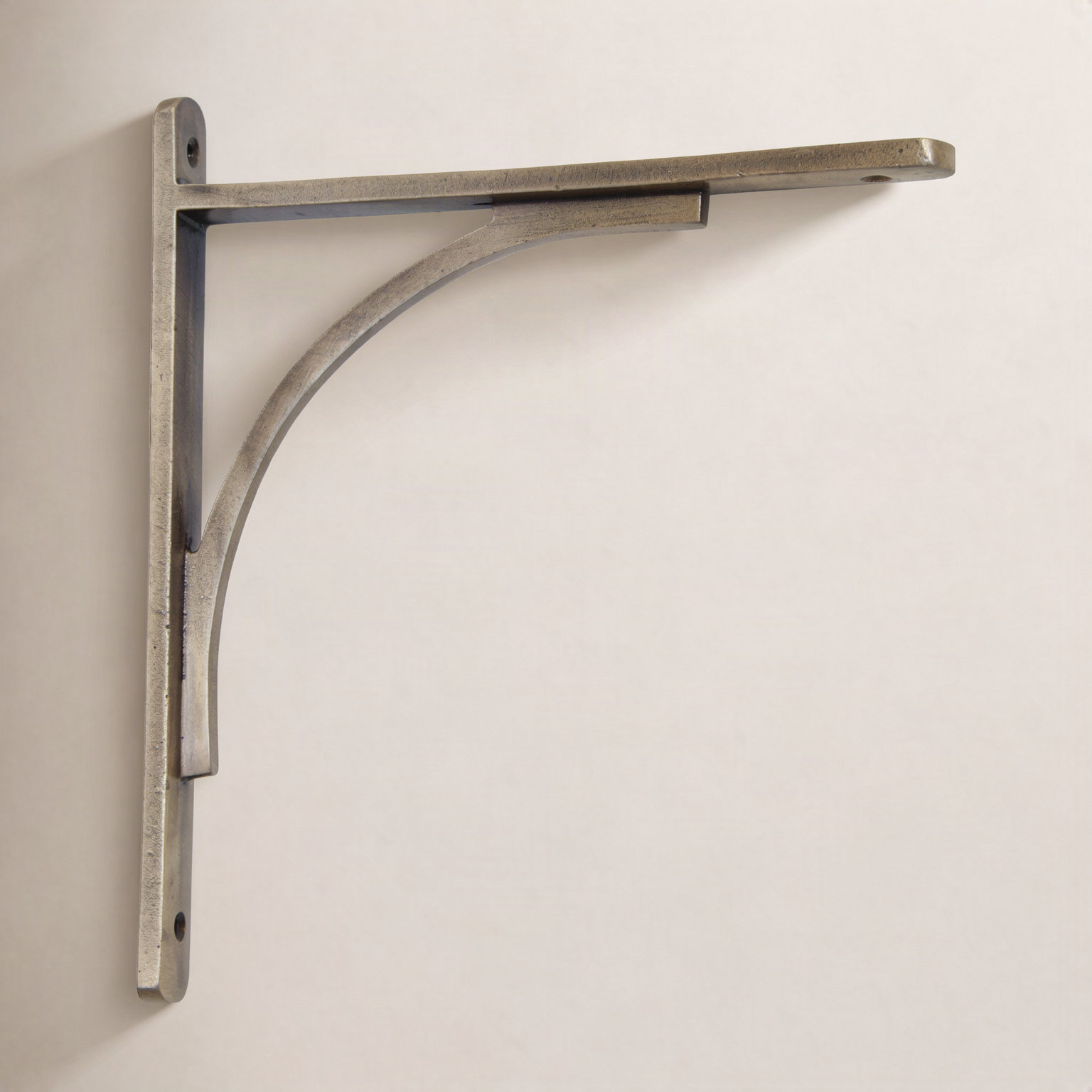 Shelf Bracket, Antique Brass